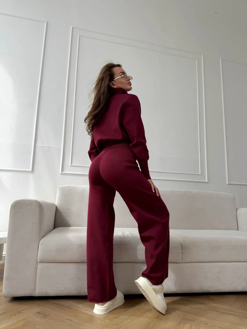 Lueur™ | Çift Fermuarlı Slim-Fit Takım