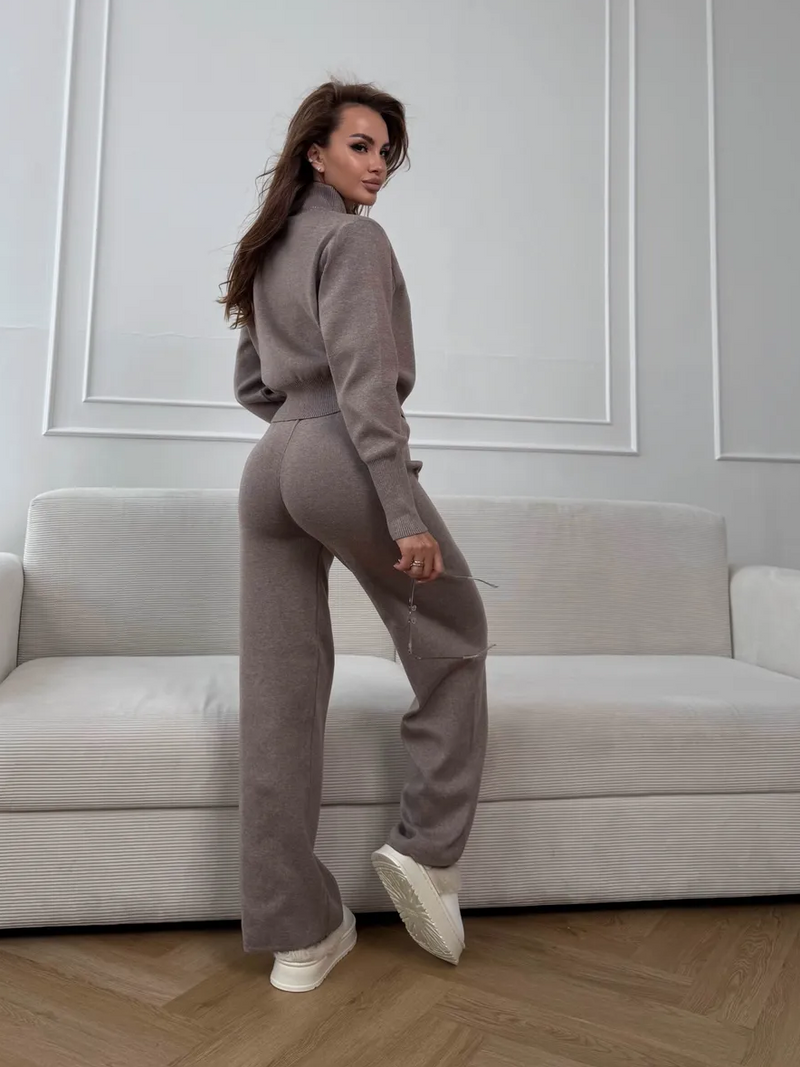 Lueur™ | Çift Fermuarlı Slim-Fit Takım