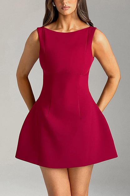 Lueur™ | Straight Cut Mini Dress