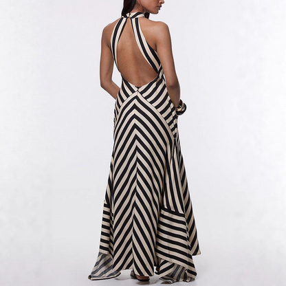 Lueur™ | Geometrik Desenli Maxi Elbise