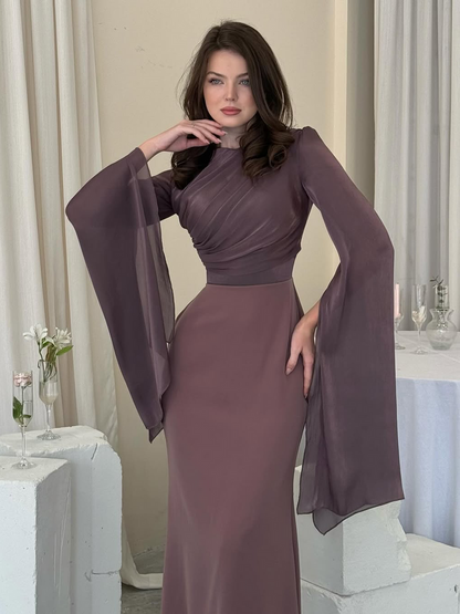 Lueur™ | Kraliyet Zarafeti Uzun Gece Elbisesi